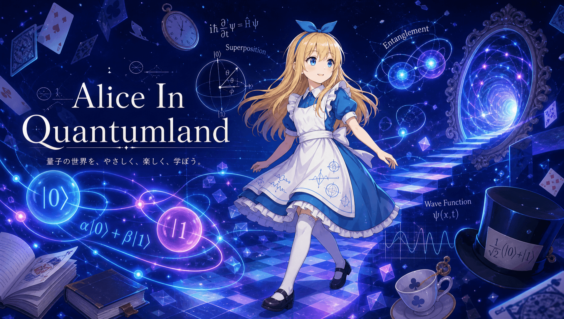 Hero visual for Alice In Quantumland